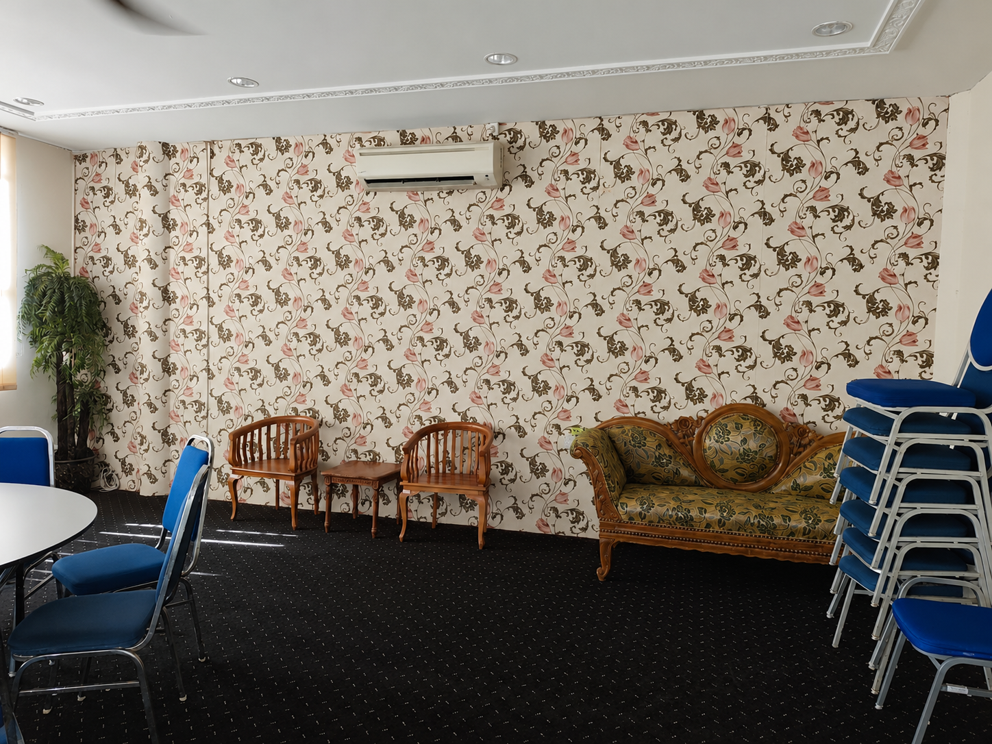 Living room wall before renovation, Shah Alam