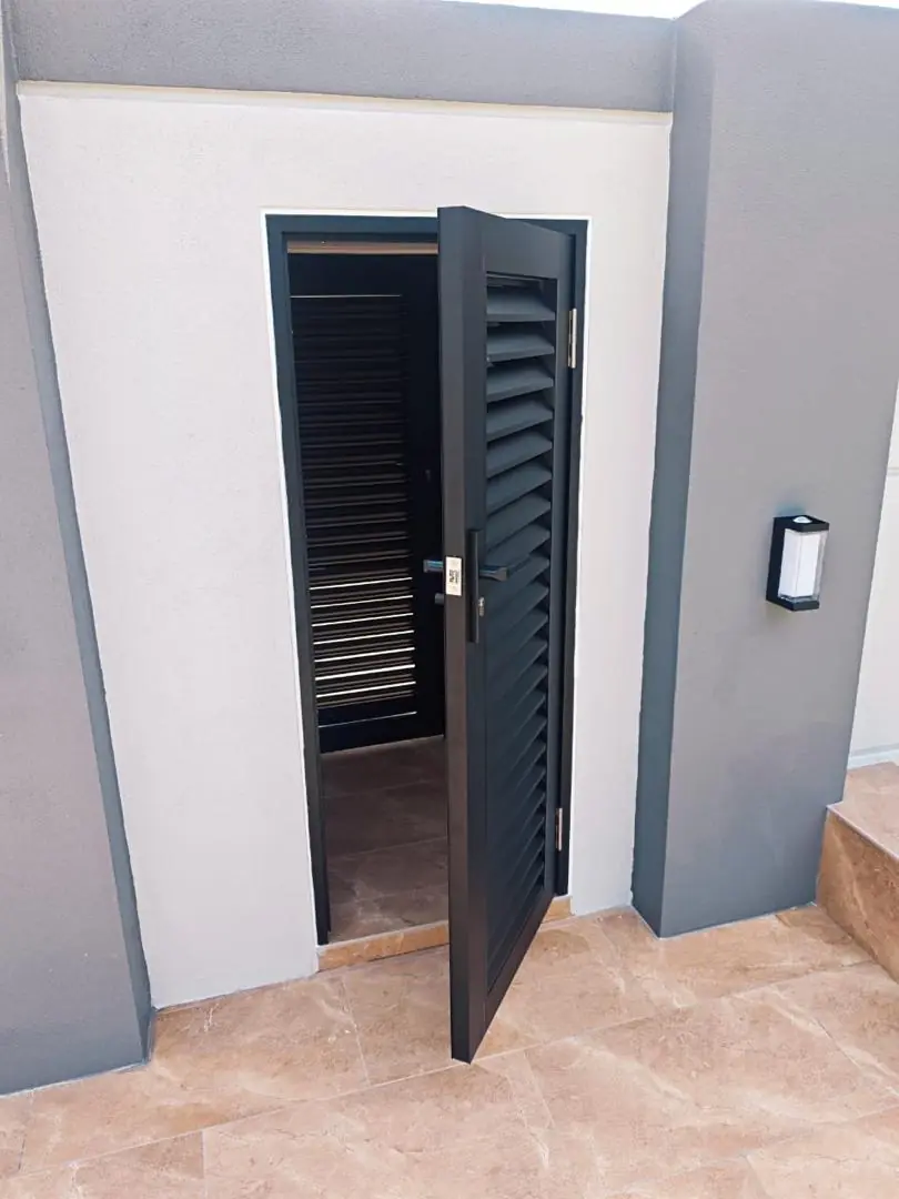 Windows & Doors 4 Aluminium swing entrance door at a modern home