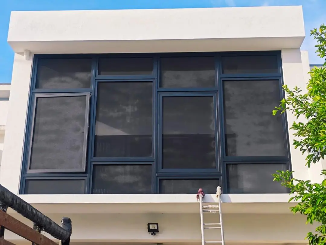 Windows & Doors 2 Made-to-measure aluminium windows installed across a bright residential opening