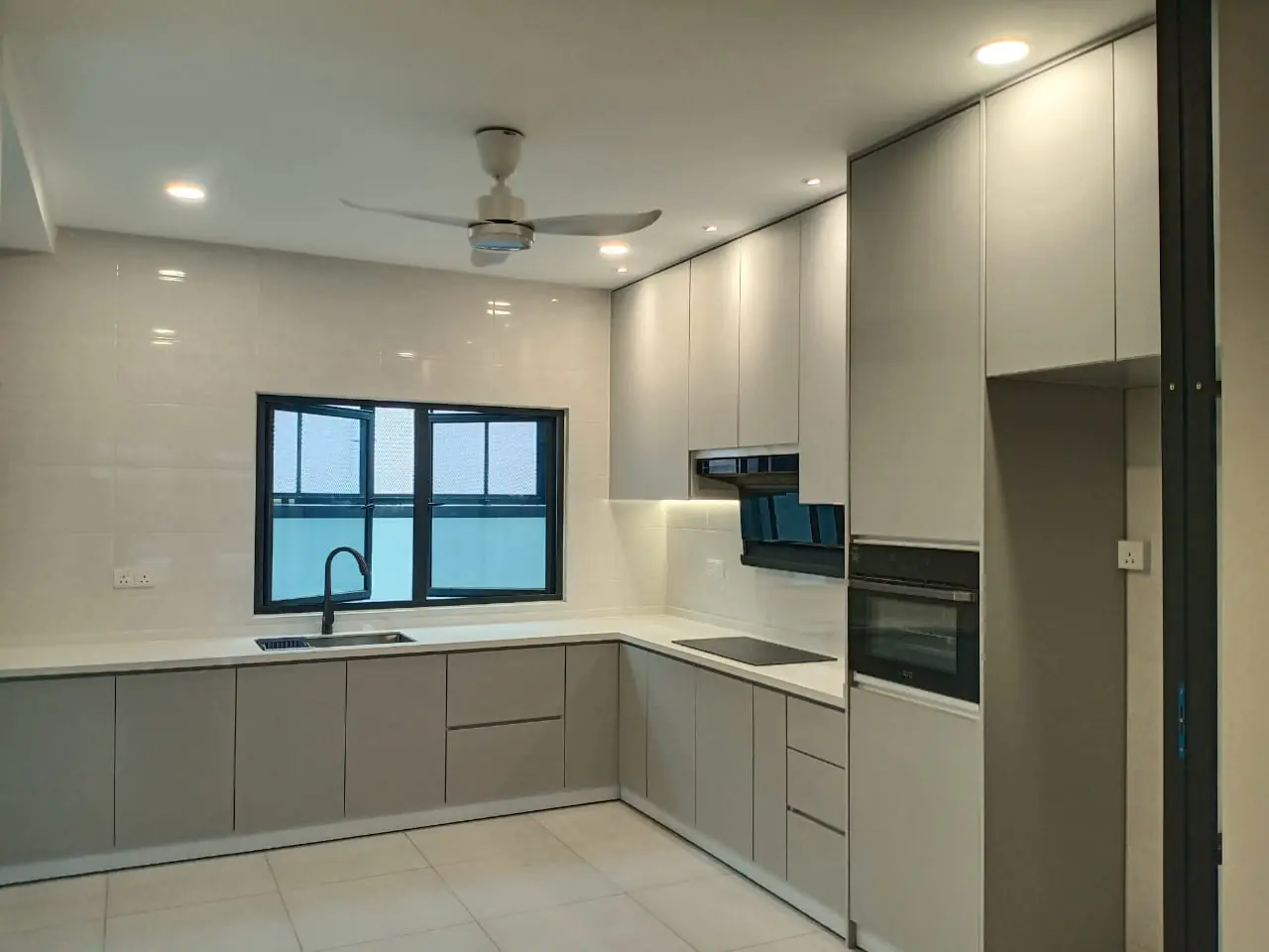 Kitchen Cabinets 10 Completed custom kitchen cabinet installation by KCN Aluminium and TSP Haus
